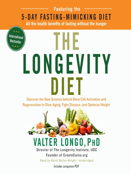 Title details for The Longevity Diet by Valter Longo - Available